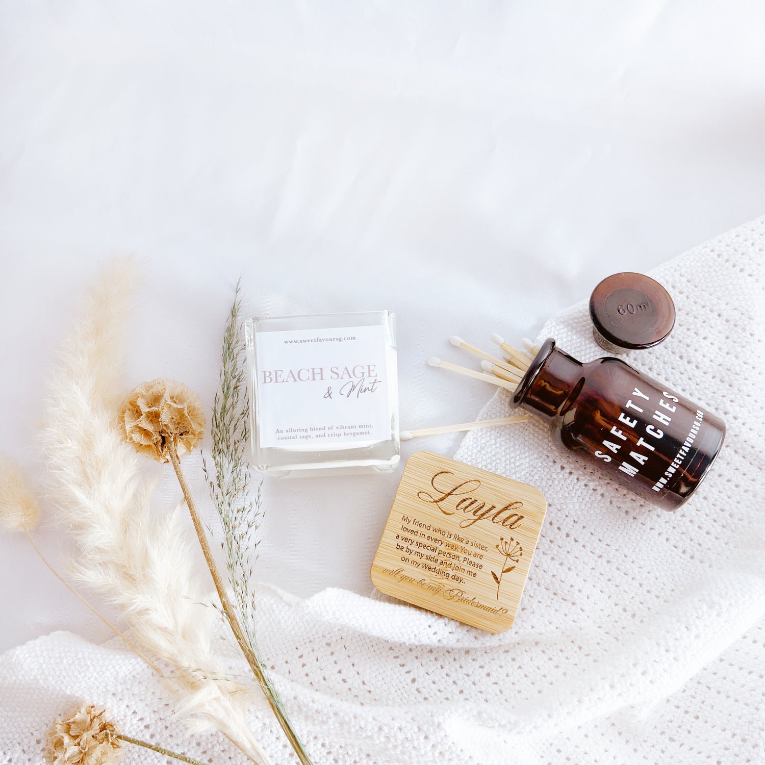 Personalised Candle Set
